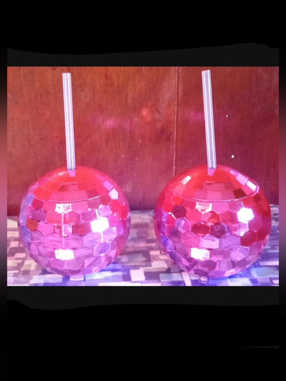Pink Mosaic Tumblers
